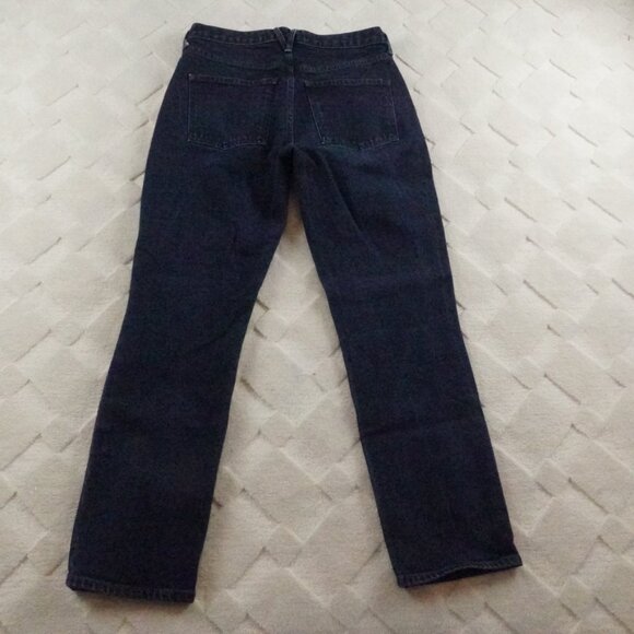 Veronica Beard Dark Blue Slim-Straight Leg Jeans - Picture 12 of 12
